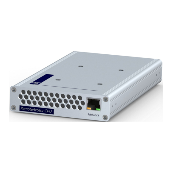 Guntermann & Drunck RemoteAccess-IP-CPU Installation Manual