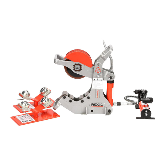 RIDGID 258 Quick Start Manual
