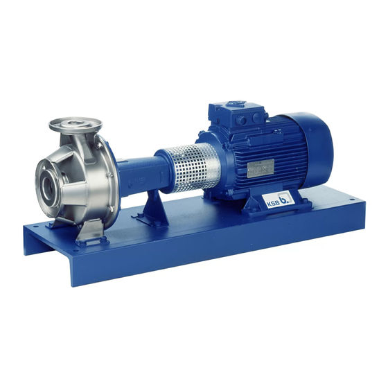 KSB Etachrom NC Installation & Operating Manual