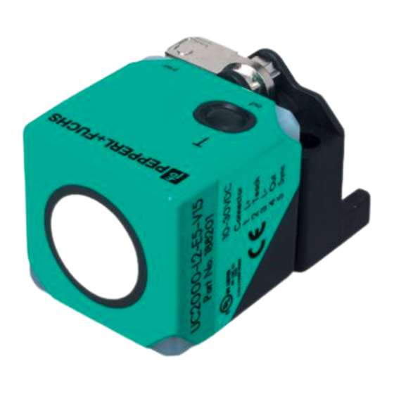 Pepperl+Fuchs UC2000-L2-E5-V15 Manual