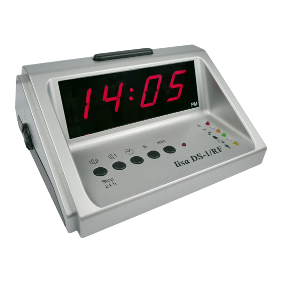 HumanTechnik lisa DS-1/RF Manuals
