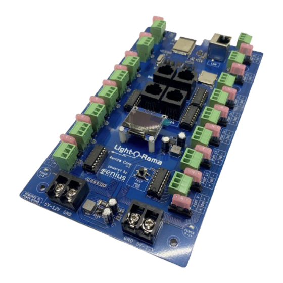Light O Rama Aurora Core User Manual