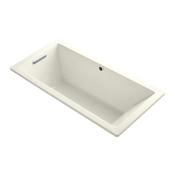 Kohler Underscore K-1835-H2-0 Installation And Care Manual