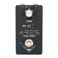 aion ARES VINTAGE PREAMP Manual
