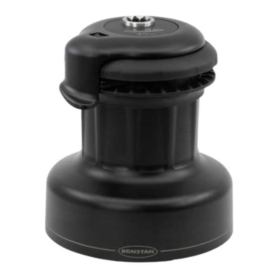 Ronstan ORBIT WINCH 45QT Manuals