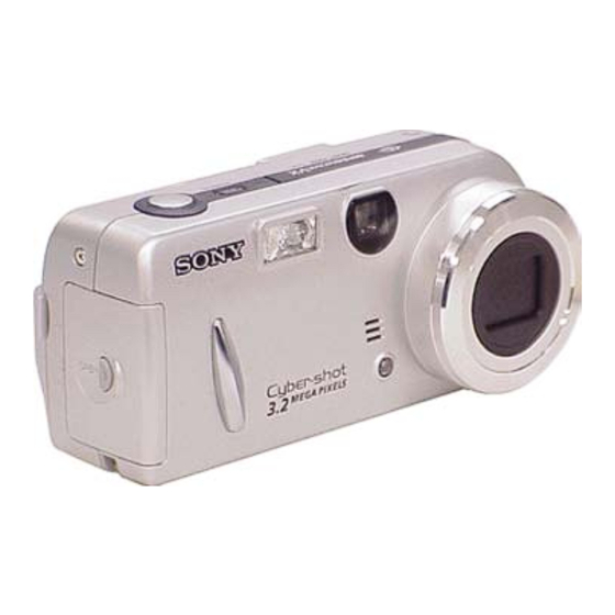 Sony DSC-P52 Service Manual