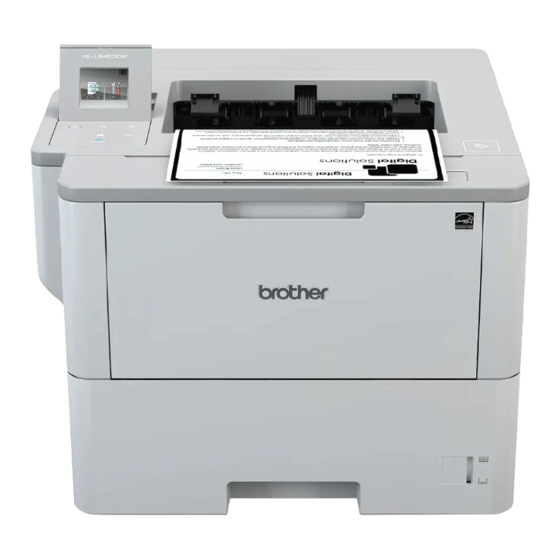 Brother HL-L6300DW Reference Manual