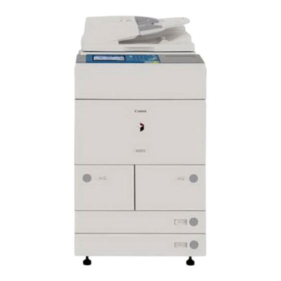 Canon iR6570 Series General Timing Chart/General Circuit Diagram