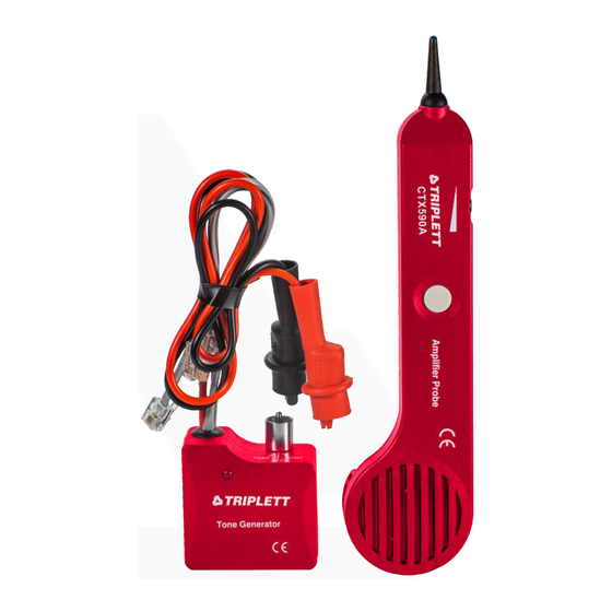 Triplett CTX590A User Manual