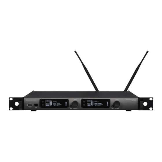 Audio Technica ATW-DT3101 User Manual