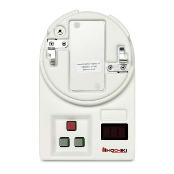 Hochiki TCH-B100 Manual