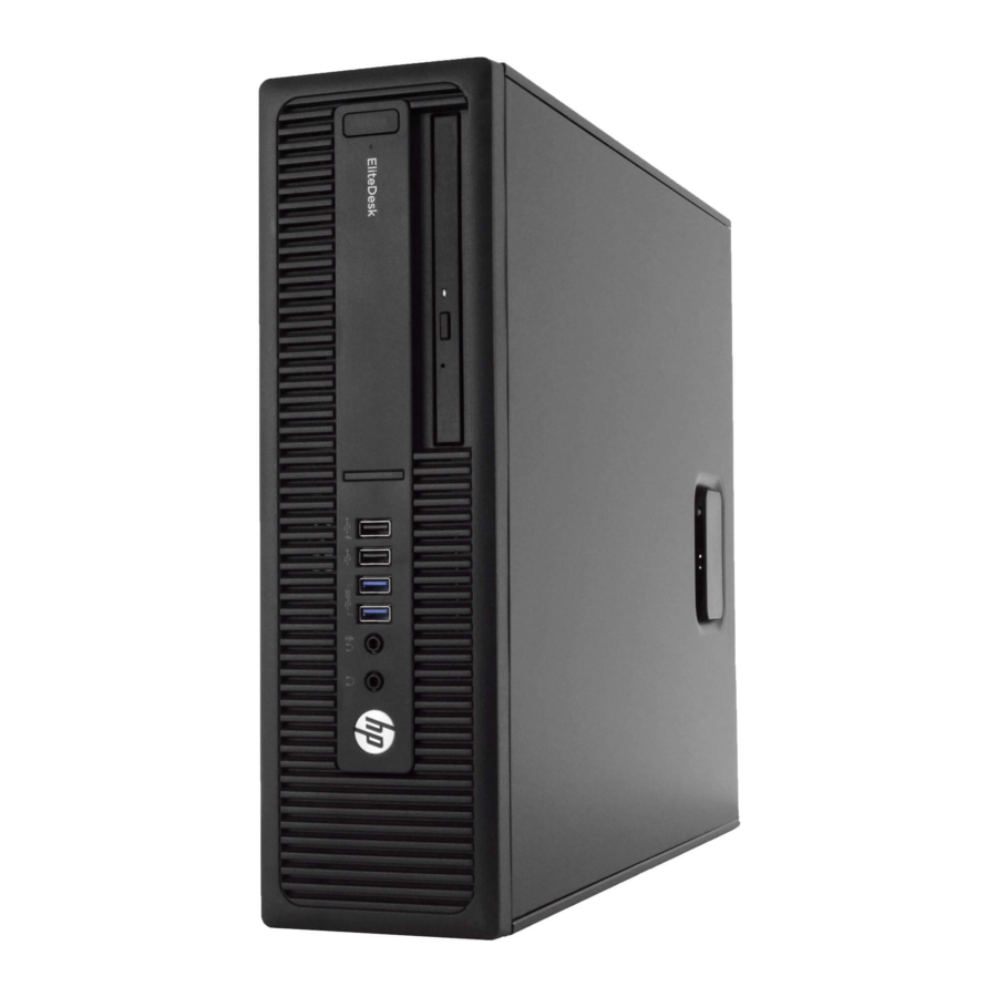 HP EliteDesk 800 G2 Disassembly Manual
