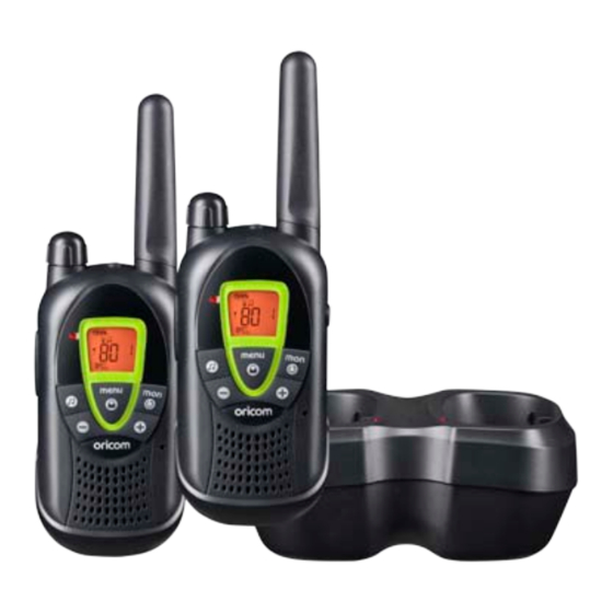 Oricom PMR1250 80 User Manual