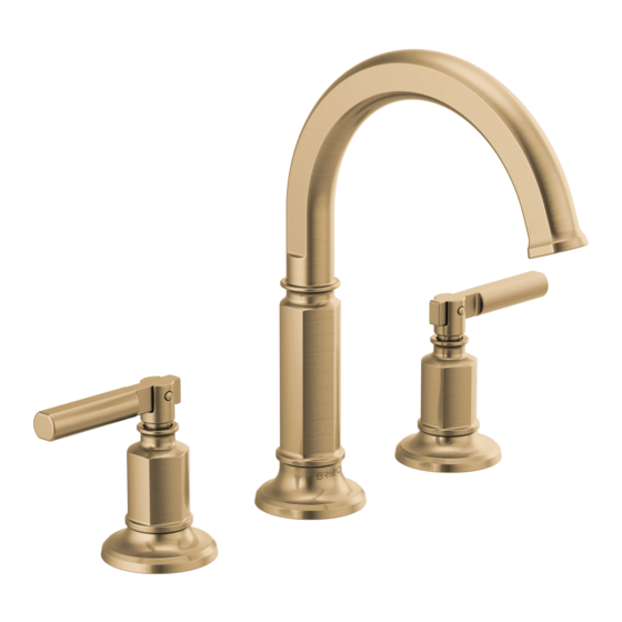 Brizo INVARI 65376LF LHP Series Manual