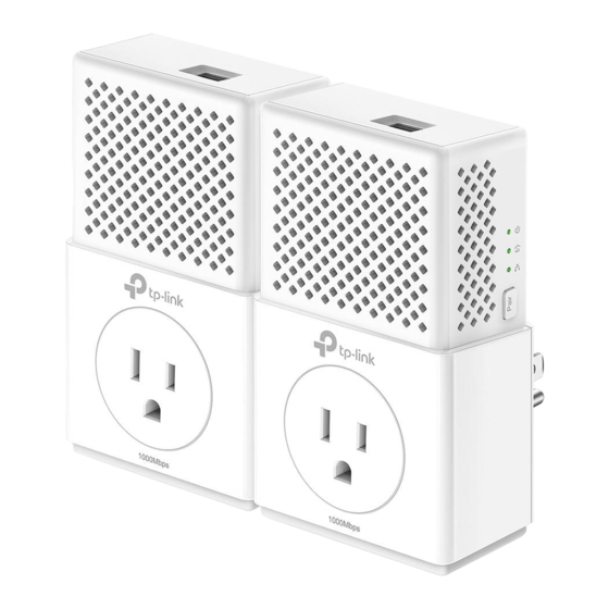 TP-Link TL-PA7010P KIT Quick Installation Manual