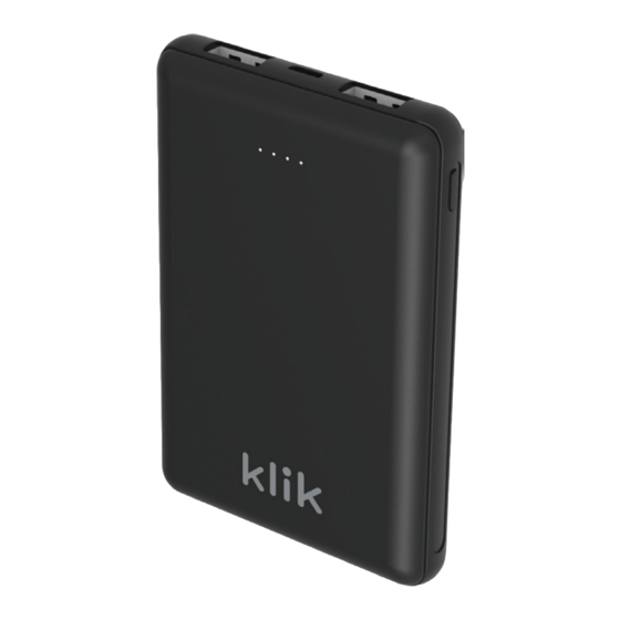 KLIK KPB050BK User Manual