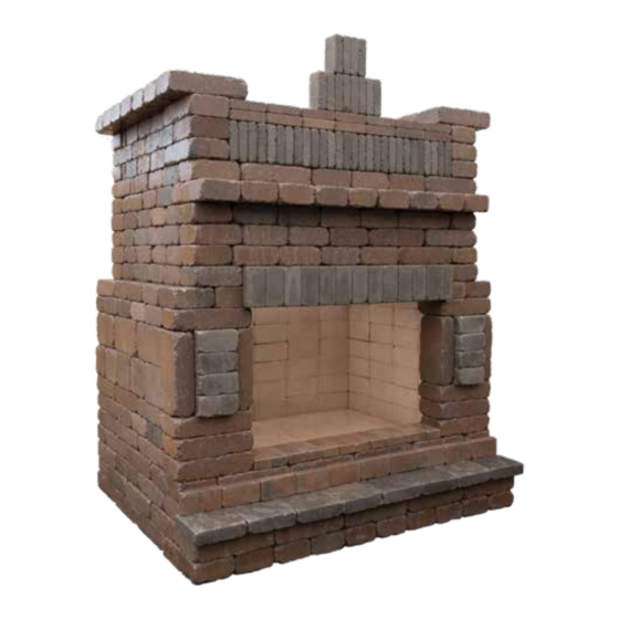 Menards MM Concrete EMPIRE FIREPLACE Manuals