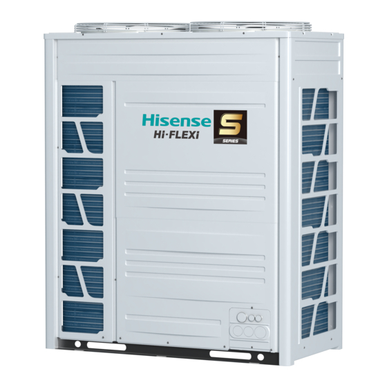 Hisense AVWT-408FHFSHA Installation Manual