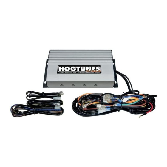 Hogtunes NCA70.2 Installation Manual