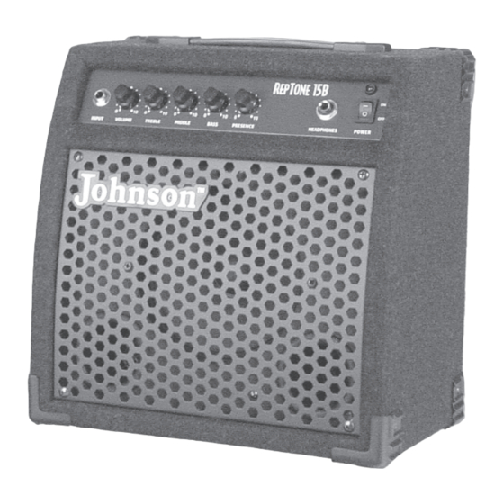 Johnson Reptone 15B Instruction Manual