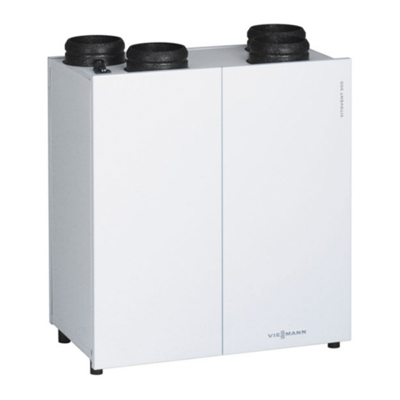 Viessmann VITOVENT 300 Technical Manual