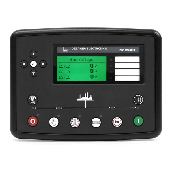Deep Sea Electronics Plc DSE8660 MKII Operator's Manual