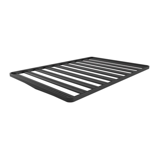 Front Runner SLIMLINE II TRAY Universal Assembly Instructions