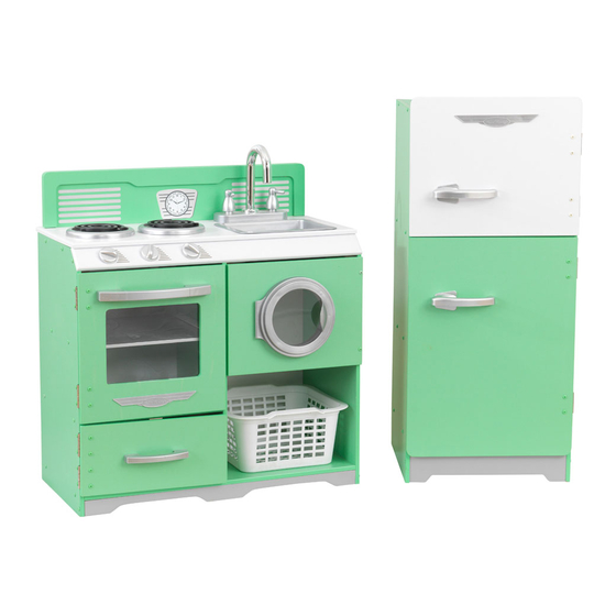 KidKraft Homestyle 2-Piece Kitchen Assembly