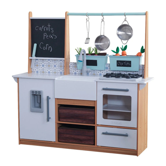 KidKraft Farmhouse Play Kitchen 53444A Assembly Instructions Manual