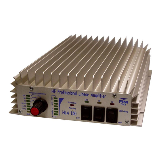 RM Italy HLA 150 Manual