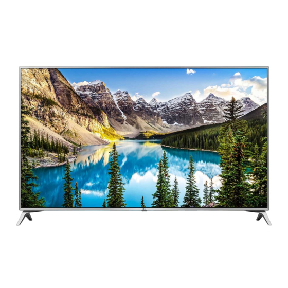 LG 49UJ651V.AEU Smart LED TV Manuals