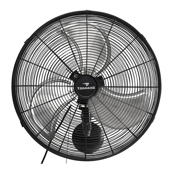 Tornado HI-FAN-16WMPRO-1P Instruction Manual