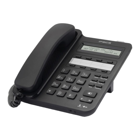 LG-Ericsson iPECS LDP-9224DF User Manual
