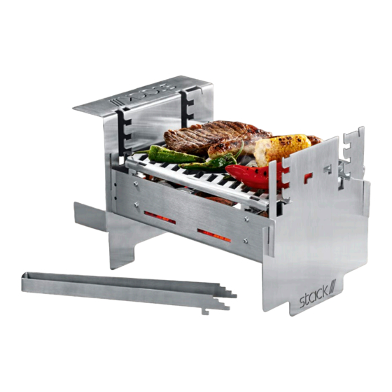 User Manuals: Stack 07800 Camping Grill