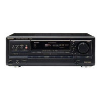 Technics SAEX410 - RECEIVER Operating Instructions Manual