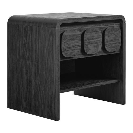modway Toscana MOD-7160 Assembly Instructions Manual