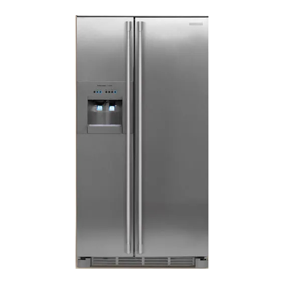 Electrolux Refrigerator Installation Manual
