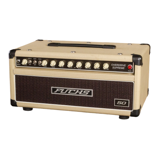 Fuchs Audio Technology ODS-30 Operation Manual