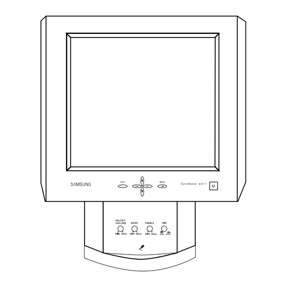 Samsung SyncMaster 320TFT Service Manual