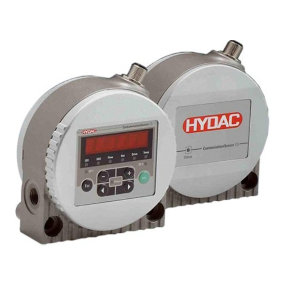 Hydac CS 1000 Series Operating And Maintenance Instructions Manual