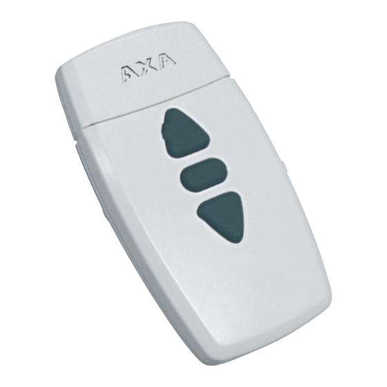 AXA Remote Quick Start Manual