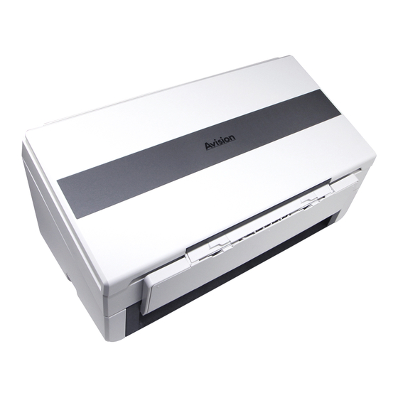Avision AN230W Getting Started