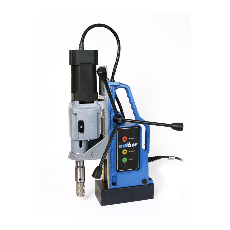 Unibor E100 PLUS Assembly & Parts List