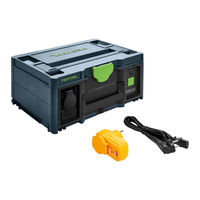 Festool SYS-PST 1500 Li HP Original Instructions Manual