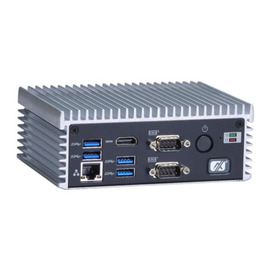 AXIOMTEK eBOX560-500-FL Series Quick Installation Manual