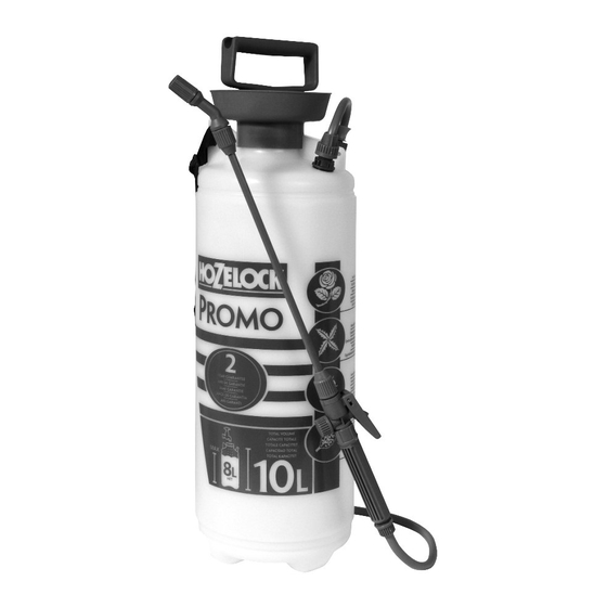 Hozelock PROMO Instructions & Warnings