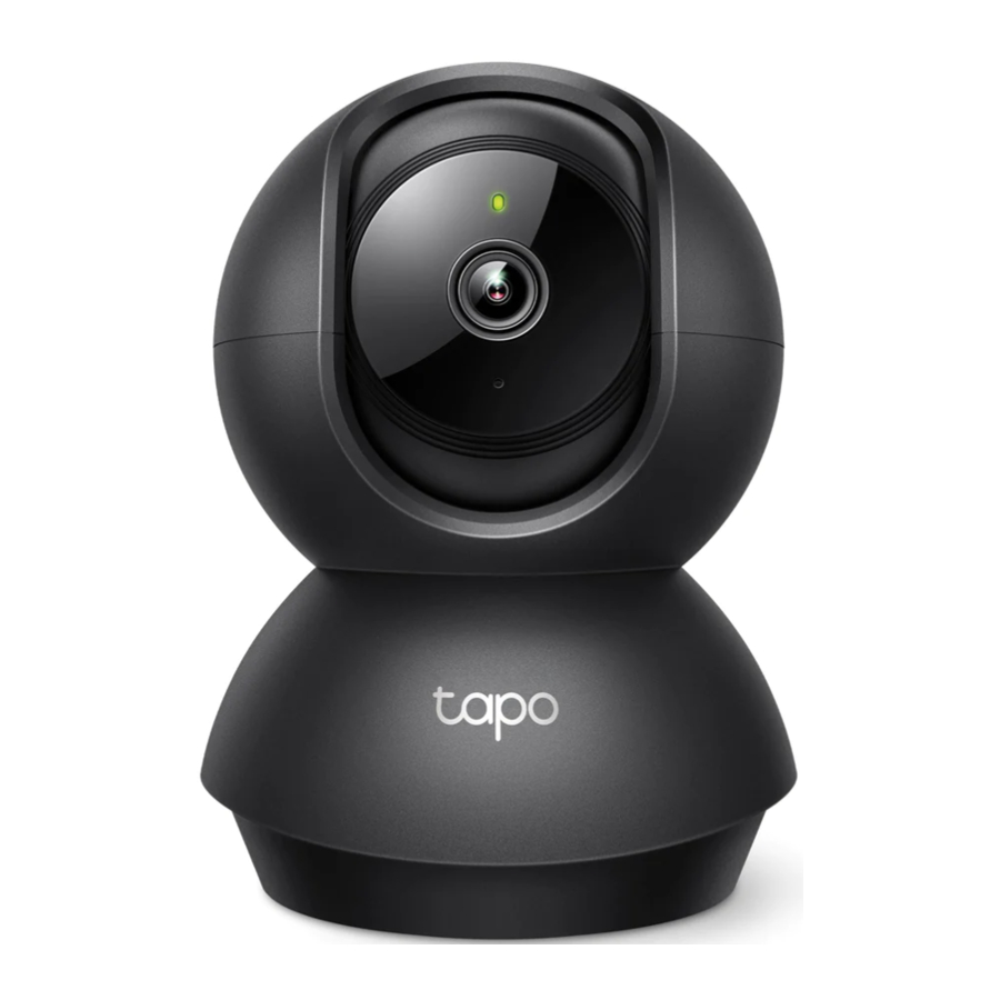 TP-Link Tapo C211 - Pan/Tilt Home Security Wi-Fi Camera Manual