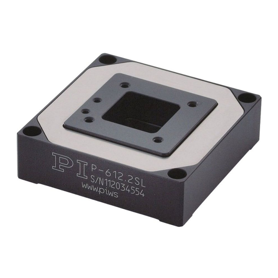 PI P-612 User Manual