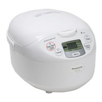 Panasonic SRLE18 - RICE COOKER-MULTI LANG Operating Instructions Manual
