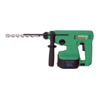 Hitachi DH 20DV Instruction And Safety Manual